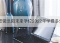 安徽阜阳未来学校2022年学费多少(安徽阜阳未来学校入取分是多少)
